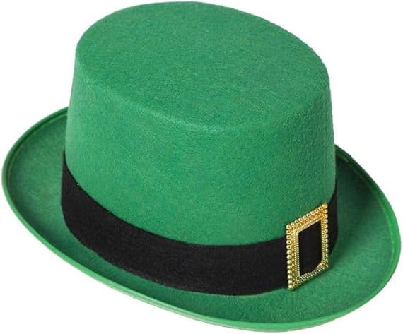 St Patricks Irish Leprechaun Top Hat
