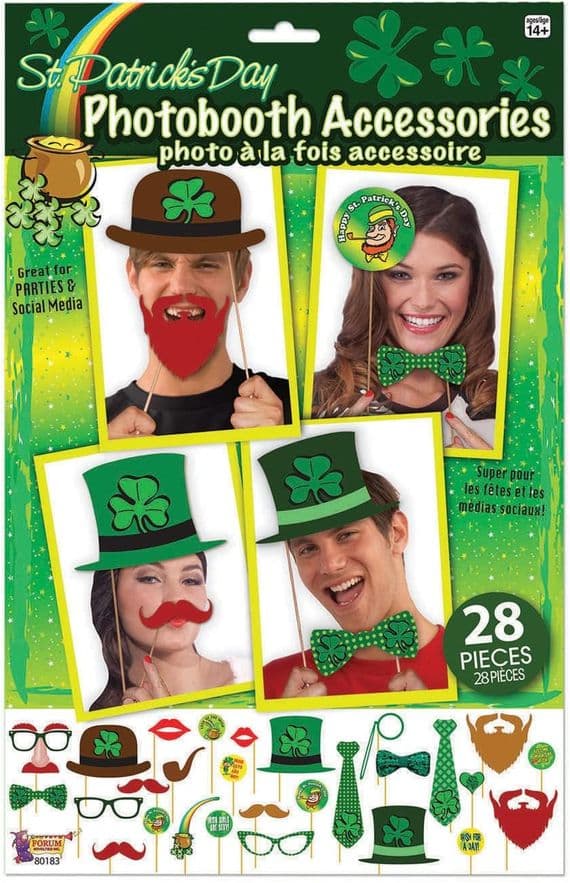 St Patricks Photo Booth Accessories
