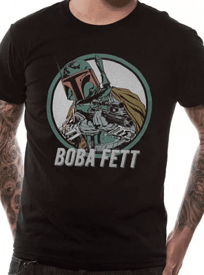 Star Wars Unisex Boba Fett T-Shirt Medium