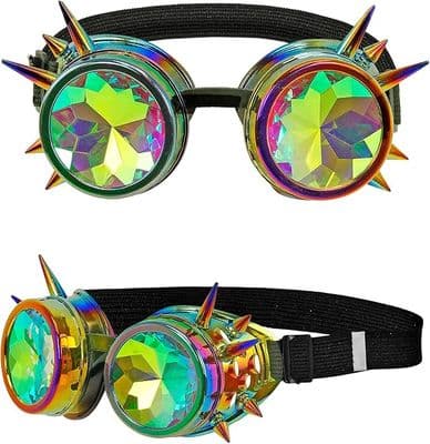 Steampunk Kaleidoscope Goggles