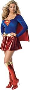 SUPERGIRL 1 PIECE SEXY FANCY DRESS COSTUME