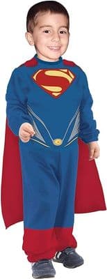 Superman Man Of Steel Tiny Tikes Costume Toddler 1-2 years
