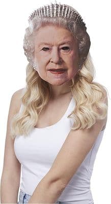 The Queen Printed Card Mask