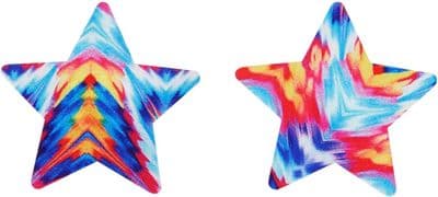 Tie Dye Star Nipple Pasties