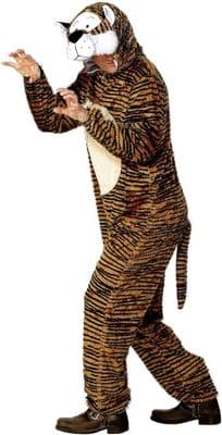 Tiger Jumpsuit With Hood Medium