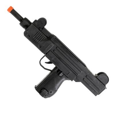 Toy Uzi Machine Gun 38cm with Sound  Fancy Dress Costume Prop Accessory
