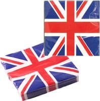 Union Jack Paper Napkins