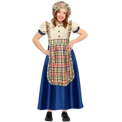 Victorian Girl Check Deluxe Costume