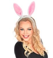 White Bendable Bunny Ears