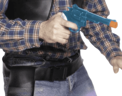 Wild West Gun & Holster Set  Fancy Dress Accessory