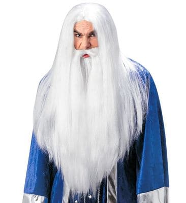 Wizard Wig With Maxi Beard & Moustache