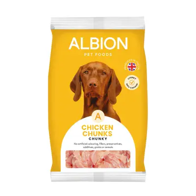 Albion Chunky Range Chicken Chunks 1kg