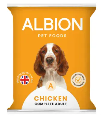 Albion Complete Adult  Working Dog  Chicken 454g