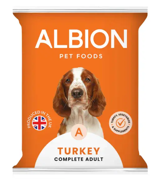Albion Complete Adult  Working Dog  Turkey 454g