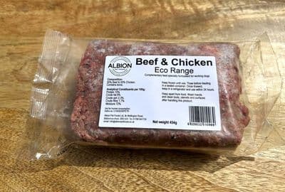 Albion Economy Working Dog Beef & Chicken 454g