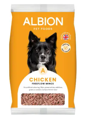 Albion Freeflow Working Dog Mince Chicken 1kg