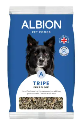 Albion Freeflow Working Dog Mince Tripe 1kg