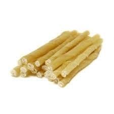 Dog Chews Rawhide Twisted Sticks 100 x 7-8mm  -