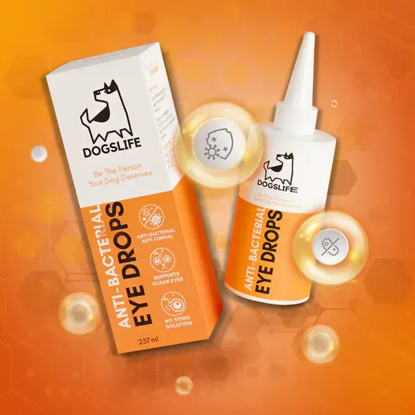 Dogslife Anti-Bacterial Eye Drops 237ml