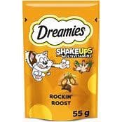 Dreamies Shake-ups Rockin Roost with Multivitamins 55g