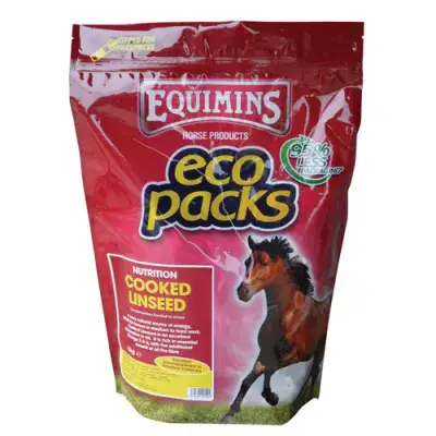 Equimins Cooked Linseed Eco Pack 3kg