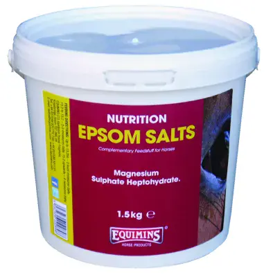Equimins Epsom Salts (Magnesium Sulphate Tub 1.5kg