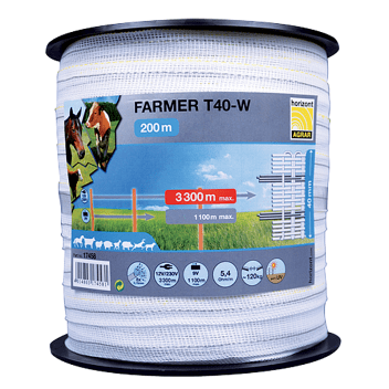 Farmer T40 Electric Tape 200 Metres