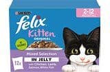 Felix AGAIL Kitten Mixed Selection in Jelly 12x100g