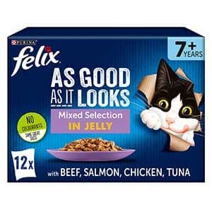 Felix AGAIL Mixed in Jelly 7+  12x100g