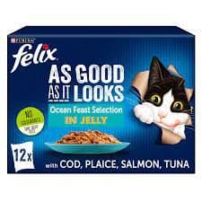 Felix AGAIL  Ocean Feast in Jelly 12x100g