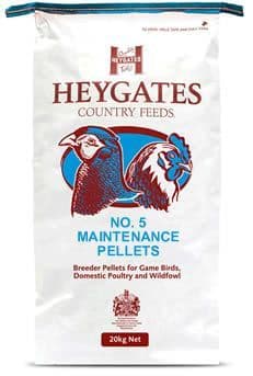 Heygates No.5 Maintenance Pellets 20kg