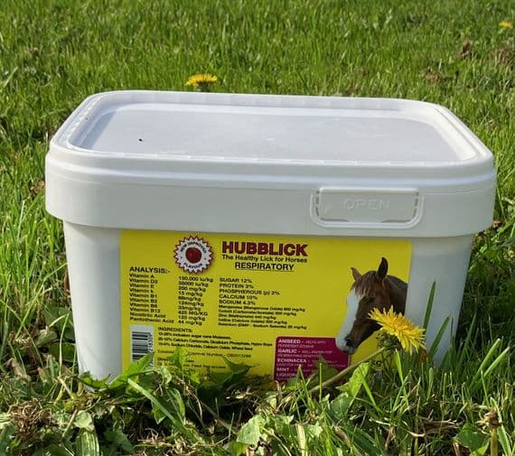 Hubblick Respiratory Horse Lick 1KG-5KG