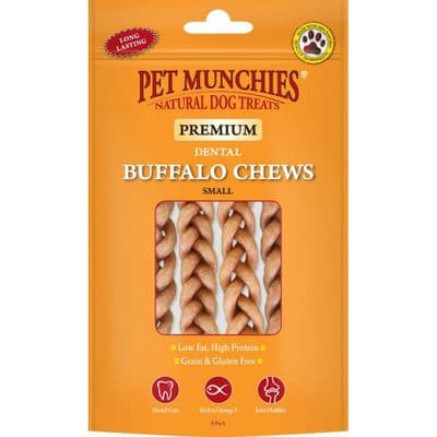 Pet Munchies Buffalo Small - 4 pack