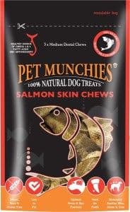 Pet Munchies Salmon Skin Chews 90g