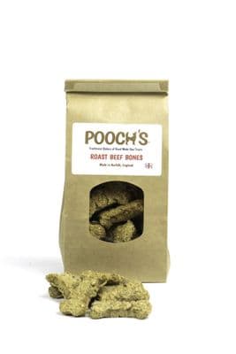 Pooch's Roast Beef Bones 250grms