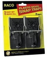Raco Plastic Mouse Snap Traps