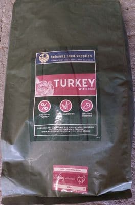 Robsons Goodness Grain Small Breed Adult Turkey & Rice 10kg
