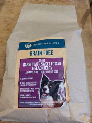 Robsons Grain Free Adult Rabbit with Sweet Potato & Blackberry  2kg