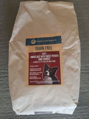 Robsons Grain Free Angus Beef with Sweet Potato & Carrot 12kg