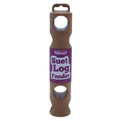 Suet Log Feeder