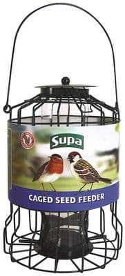 Supa Caged Bird Seed Feeder
