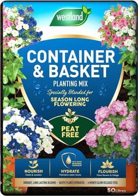 Westland Container & Basket Plant Mix 50ltrs