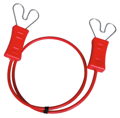 Wire connection cable with 2 heart clips 10440C x 2