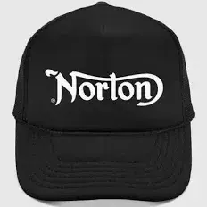 Black Norton Motorcycles Official Cap