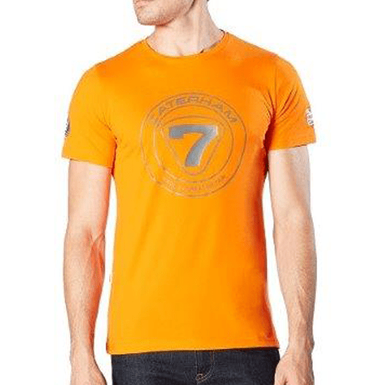 CATERHAM T-SHIRT 7 ROUNDAL (ORANGE)