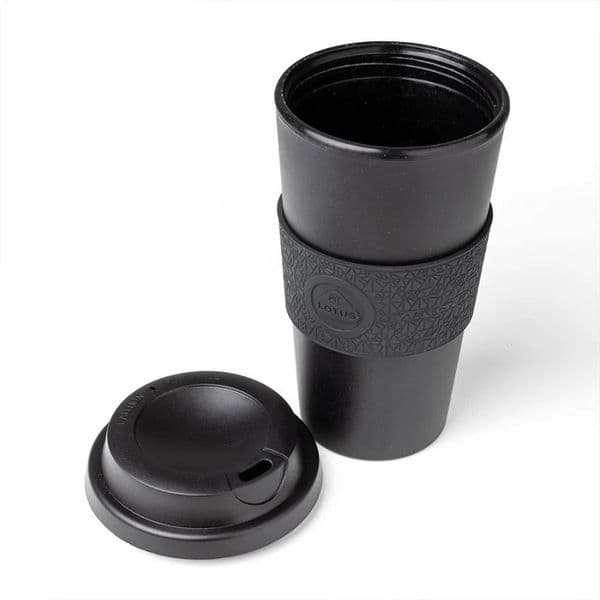 Lotus Sustainable Travel Cup Black