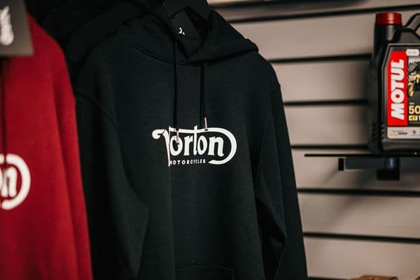 Norton Hoodie With Outline Logo -