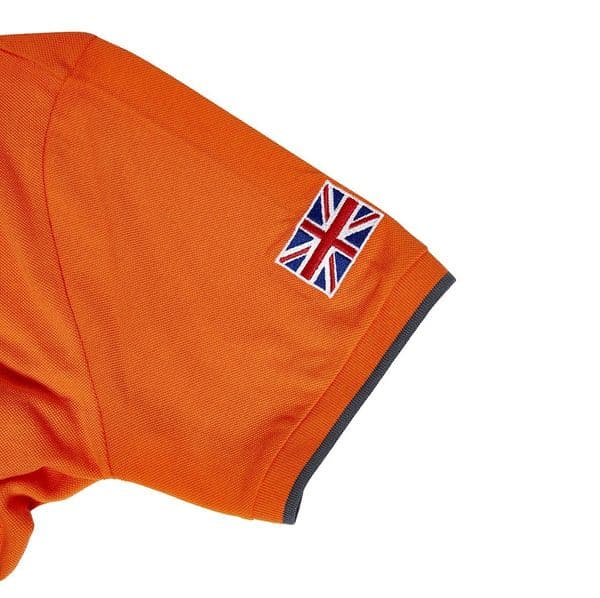 ORANGE POLO SHIRT