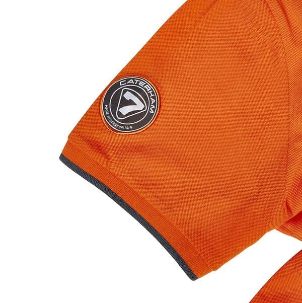 ORANGE POLO SHIRT