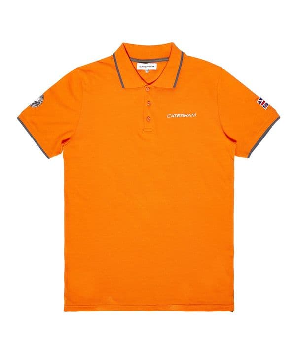 ORANGE POLO SHIRT
